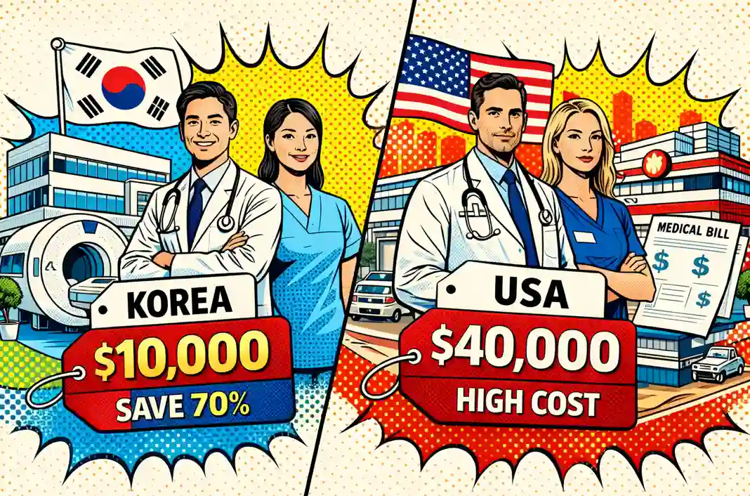 Medical Tourism Cost Korea vs USA
