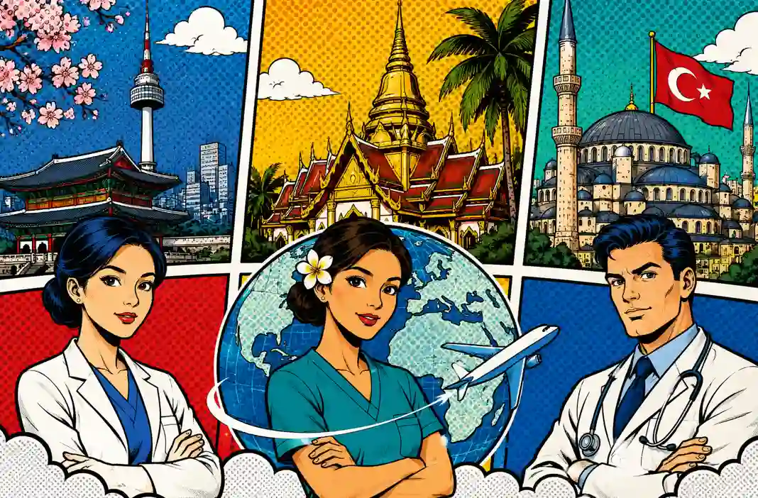 Du lịch y tế Hàn Quốc, Thái Lan và Thổ Nhĩ Kỳ Du lịch y tế: Hàn Quốc, Thái Lan hay Thổ Nhĩ Kỳ để tìm kiếm dịch vụ chăm sóc sức khỏe tốt hơn